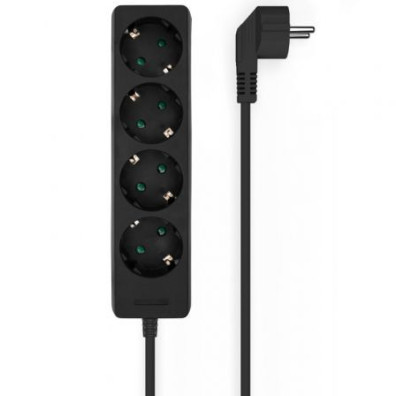 Regleta Aisens A154-0534 com Cabo 1.4m e 4 Tomas de Corriente
