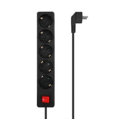 Tomas de Corriente Regleta com Interruptor Aisens A154-0652, Cabo 1.4m