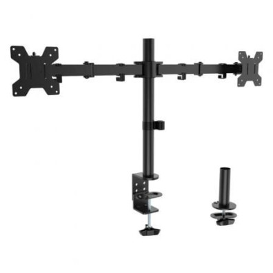 Suporte de Mesa para 2 Monitores Aisens DT32TSR-279 Giratório e Inclinable