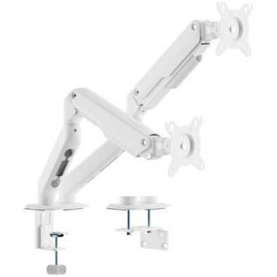 Suporte de Mesa com Contrapeso para 2 Monitores Aisens DT32TSR-439 Giratório Inclinable