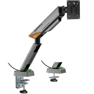 Suporte de Mesa Gaming Aisens DT49TSRRGB-347 Giratório/Inclinable até 16kg