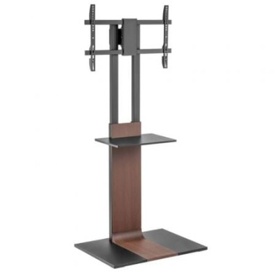 Suporte de Suelo Inclinable/ Giratório com Bandeja DVD Aisens FT86TSE-401 para TV de 37-86"