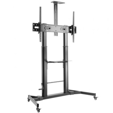 Suporte de Suelo Inclinable com Rodas e Manivela Aisens FT100TE-171 TV 60-100"