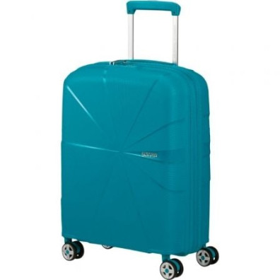 Maleta de Cabina American Tourister Starvibe Spinner 55cm/ 55x40x20cm/ 4 Rodas - Verdigrís