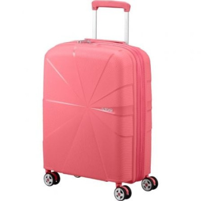 Maleta de Cabina American Tourister Starvibe Spinner 55cm/ 55x40x20cm/ 4 Rodas - Coral