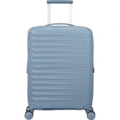 Maleta American Tourister FastForward Spinner Expansible 55cm Rodas 4 - Azul