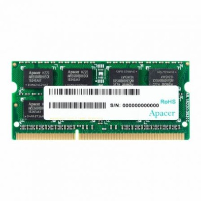Memória RAM Apacer 8GB DDR3L 1600MHz 1.35V CL11 - SODIMM