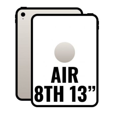 Apple iPad Air 13" 8th Wi-Fi/ M4/ 128GB - Branco Estrela