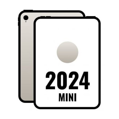 iPad Mini 8.3" 2024 7th WiFi 128GB Branco Estrela