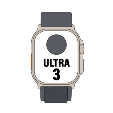 Apple Watch Ultra 3 GPS Cellular 49mm em Caixa de Titanio Preto