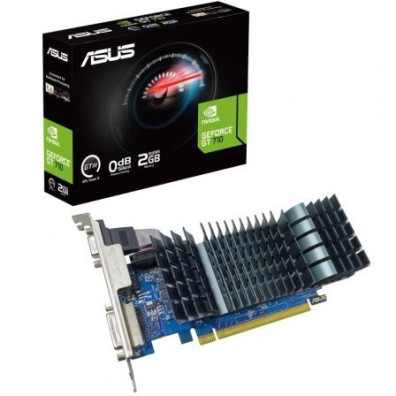Cartão Gráfico ASUS GeForce GT 710 SL EVO 2GB GDDR5