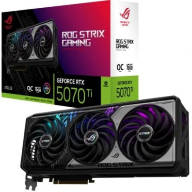 Asus ROG Strix OC GeForce RTX 5070Ti - Cartão Gráfico - 16GB GDDR7