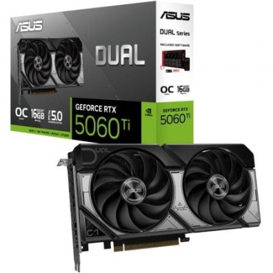 Cartão Gráfico ASUS Dual GeForce RTX 5060 Ti OC