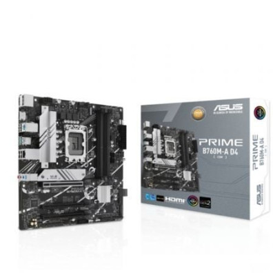 Placa Base Asus Prime B760M-A D4-CSM com Socket 1700 DDR4 PCIe 4.0
