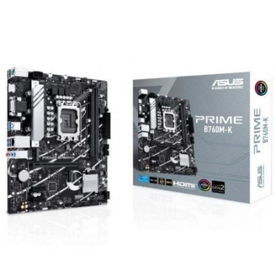 Cartão Mãe Asus Prime B760M-K DDR5 PCIe 4.0 - Socket 1700