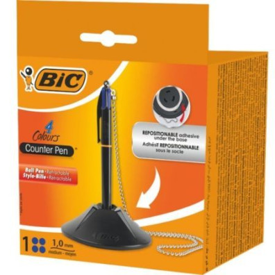 Bolígrafo Bic 527507 Retrátil de Tinta de Óleo - Azul