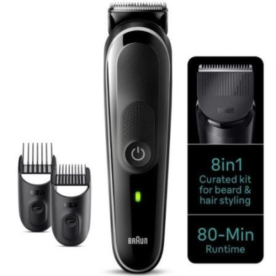 Recortadora Braun All in One Style Kit Series 3 com Bateria MGK3440