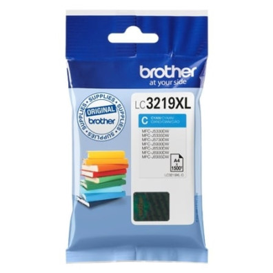 Cartucho de Tinta Brother LC-3219C XL Original de Alta Capacidade
