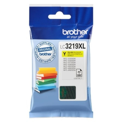 Cartucho de Tinta Brother LC-3219Y XL Original de Alta Capacidade