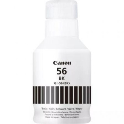 CARTUCHO BOTELLA TINTA NEGRO GI-56 CANON - Preto