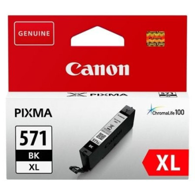 Cartucho de Tinta Original Canon CLI-571XL Alta Capacidade - Preto
