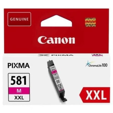 Cartucho de Tinta Original Canon CLI-581XXL Alta Capacidade - Magenta