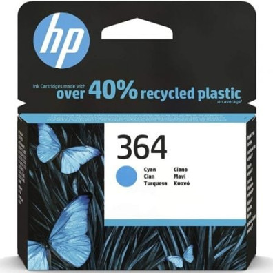 Cartucho de Tinta Original HP no364 - Cian