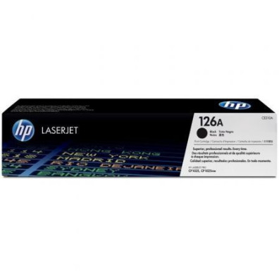 Tóner HP no126A Original - Consumível Original HP - Cian