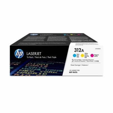 Tóner Original HP no312A Multipack Cian Magenta