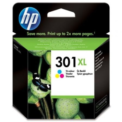 Cartucho de Tinta Original HP 301 XL - Alta Capacidade