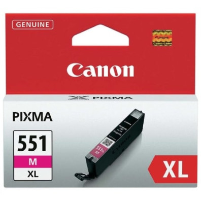 Cartucho de Tinta Original Canon CLI-551M XL Alta Capacidade - Magenta