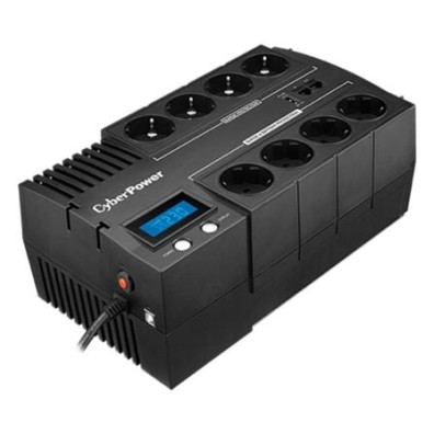 SAI Cyberpower BR1200ELCD Linha Interativa 1200VA-720W com 8 Saídas