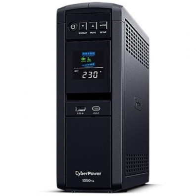 SAI Linha Interativa Cyberpower CP1350EPFCLCD - 1350VA/810W - 6 Saídas - Formato Torre