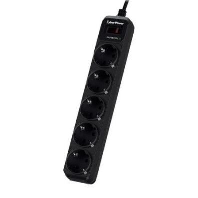 Tomas de corrente Regleta Cyberpower B0520SC0-DE com interruptor e Cabo de 1.8m