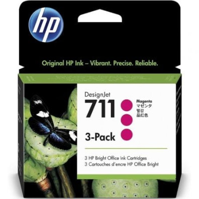 Cartucho de Tinta Original HP no711 Multipack - Consumíveis Originales