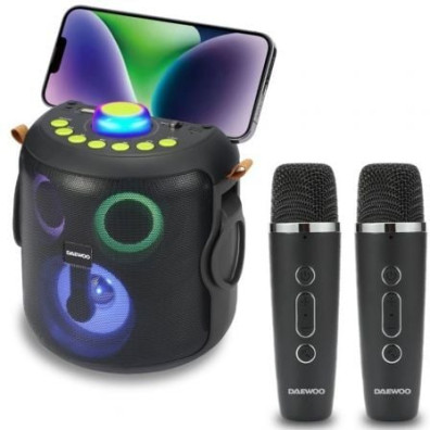 Altavoz Daewoo com Bluetooth Karaoke DW3008 15 W
