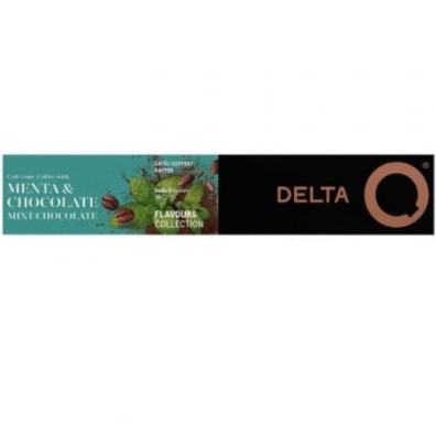 Cápsula Delta Menta e Chocolate para cafés Delta - Caixa de 10