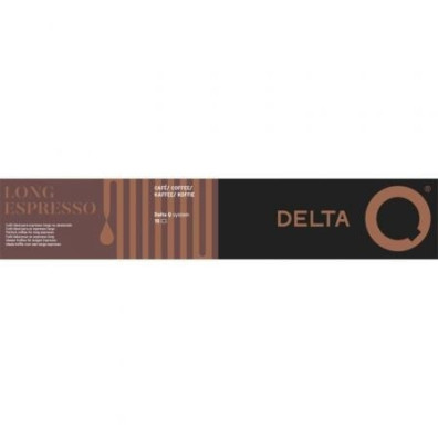 Cápsula Delta Q-Long Espresso para cafés Delta