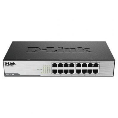 Switch D-Link 16 Portos Ethernet
