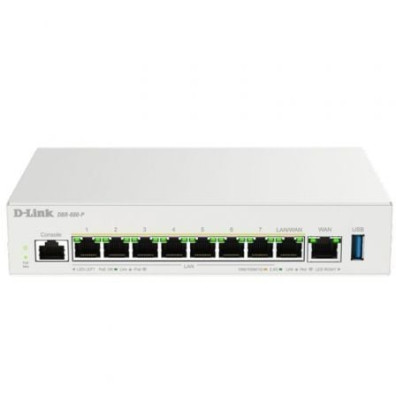 Router VPN Firewall Switch D-Link DBR-600-P/E - Conectividade DLINK