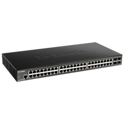 Switch D-Link DGS-1250-52X Gerir 52 Portos RJ-45 10/100/1000
