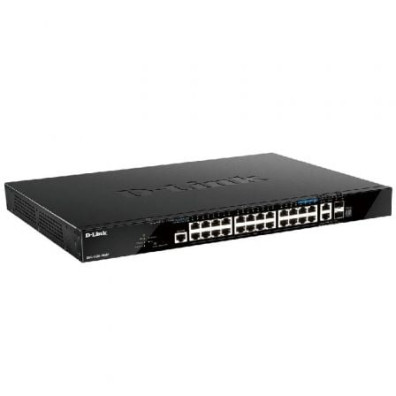 Switch D-Link DGS-1520-28MP Gerir 28 Portos RJ-45 Gigabit/SFP