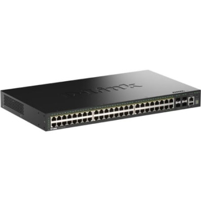 Switch Gerível D-Link DGS-1530-52P/E - 48 Portos RJ-45 10/100/1000/SFP
