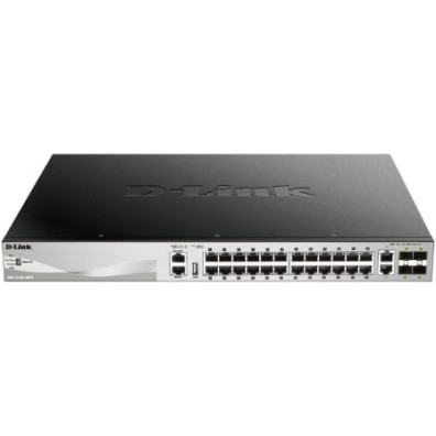 Switch Gerível D-Link DGS-3130-30TS/E - 26 Portos RJ-45 10/100/1000