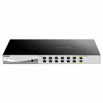 Switch Gerenciador D-Link DXS-1210-12SC - 10 Portos SFP+/ 10G Ethernet 10/100/1000