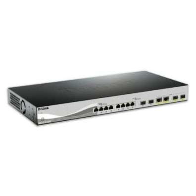 Switch Gerenciador D-Link DXS-1210-12TC - 12 Portos Ethernet 10G