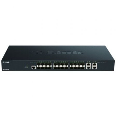 Switch Gerenciador D-Link DXS-1210-28S 28 Portos RJ-45 10/100/1000 - Conectividade de Redes