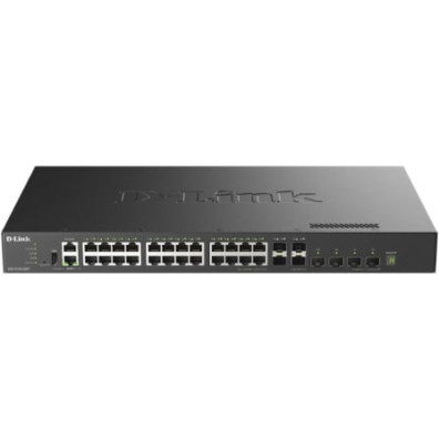 Switch Gerenciador D-Link DXS-3410-32XY - 24 Portos RJ-45 10Gbps SFP