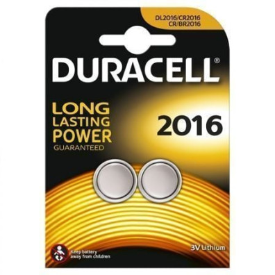Pilas de Botão Duracell Pack de 2 DL2016B2