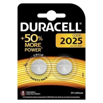 Pilas de Botão Duracell Pack 2 DL2025B2